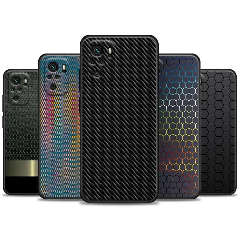 

Carbon Fiber Phone Case For Xiaomi Redmi Note 11 10 9 8 Pro 9S 8A 10S 11S Soft Cover For Redmi Note 8Pro 10Pro