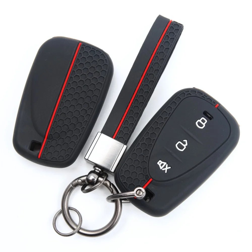 Soft Silicone Key Fob Case For SYM Husky 150 Tuscany Jet X 125 Jet X 150 X125 For GPX Drone 150X with buckle strap