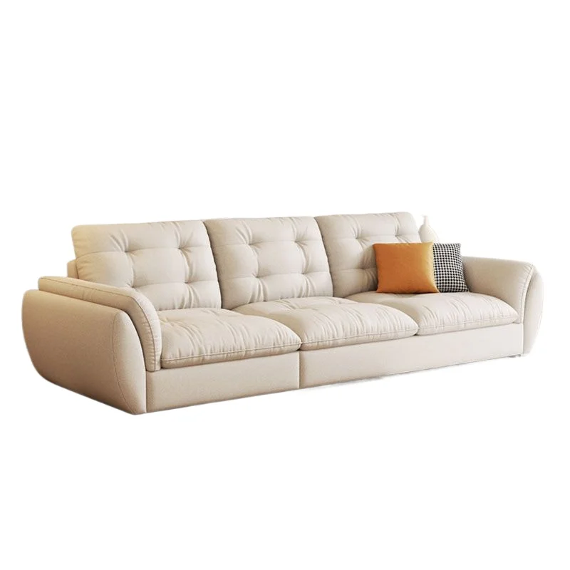 Light luxury  small apartment rental house removable and washable household cat claw fabric sofa combination