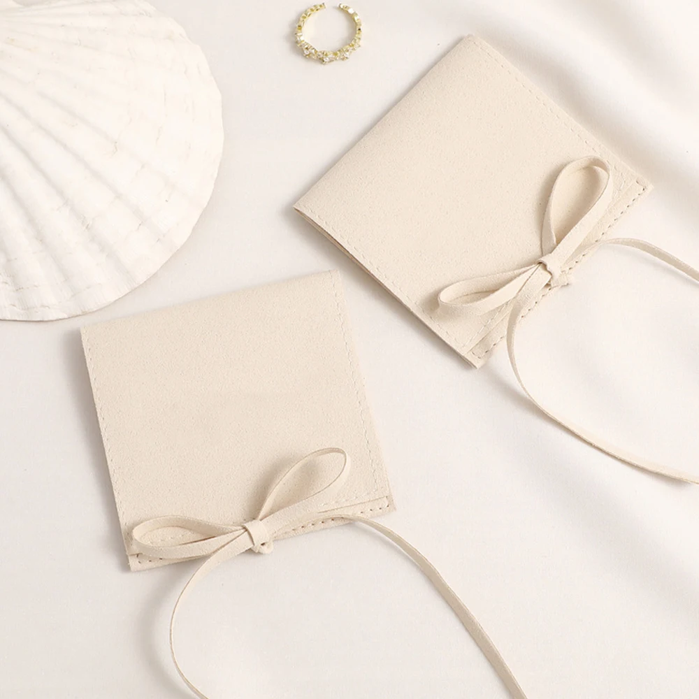 

5 шт. маленькие бархатные ювелирные изделия из микрофибры, подарочная сумка, серьги Таро, косметическая упаковка, ожерелье, кольца, серьги, браслет, кулон для хранения