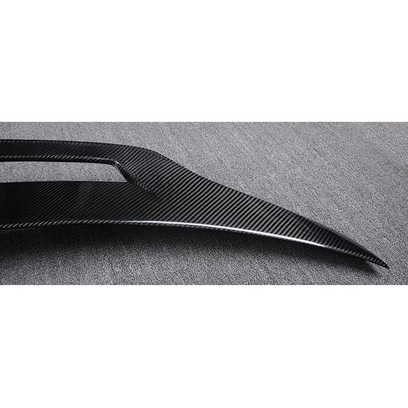 For Mercedes-Benz E-Class W213 4Door Sedan GT Style Carbon Fiber Rear Spoiler Trunk Wing 2017-2023 FRP Forged carbon