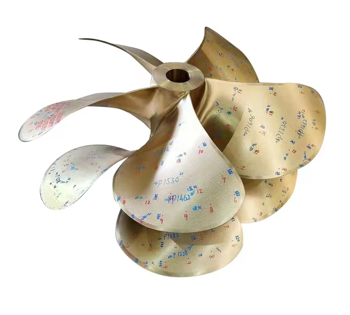 Boat 4 Blade   Copper Fixed Pitch Fishing Boat Propeller 50 Inch Marine Propeller