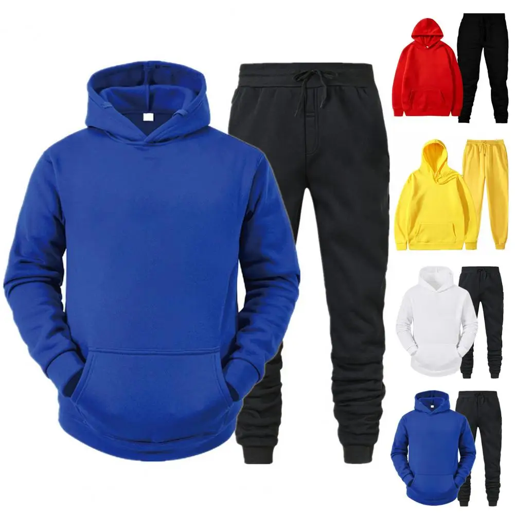 Warm Houden Super Zachte Trekkoord Grote Pocket Truien Jas Broek Voor Outdoor