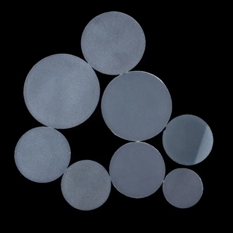 5Pcs High Quality Matte Glass Round Flat Semitransparent Frosted Glass Lampshade For LED Lamp Down Light Flashlight Accessories