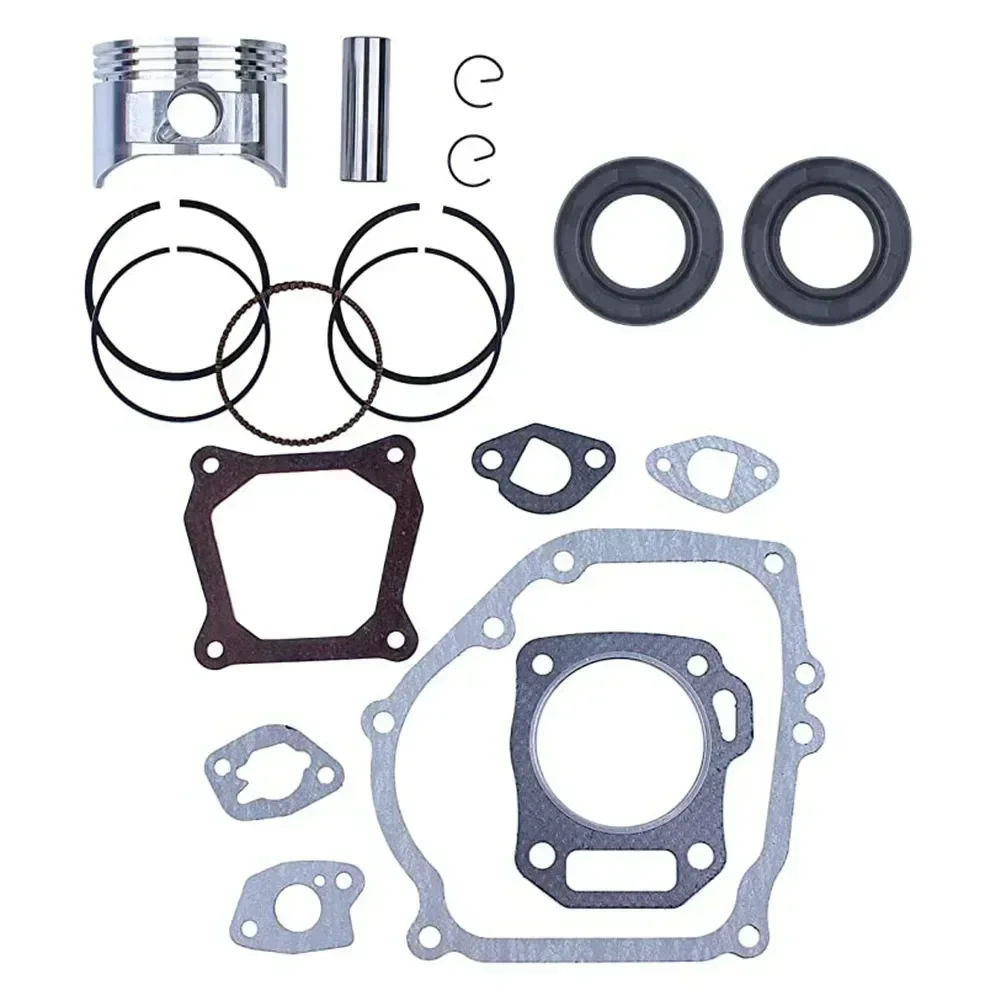 68mm Piston Ring Gasket Oil Seal Rebuild For GX200 168F 5.5/6.5HP 2-3.5kw 4-Stroke Gasoline Generator Trimmer Engine Motor