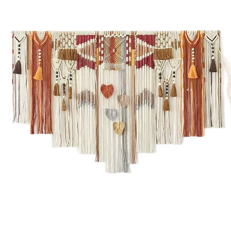 National color tapestry wall decoration Moroccan handmade tapestry famous retro color tapestry wall decoration