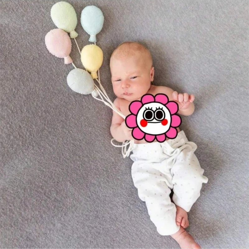 

Реквизит для фотосъемки новорожденных, аксессуары, воздушный шар ручной работы, облако, студия, украшение для детской фотосессии, аксессуары для детской съемки, Fotografia