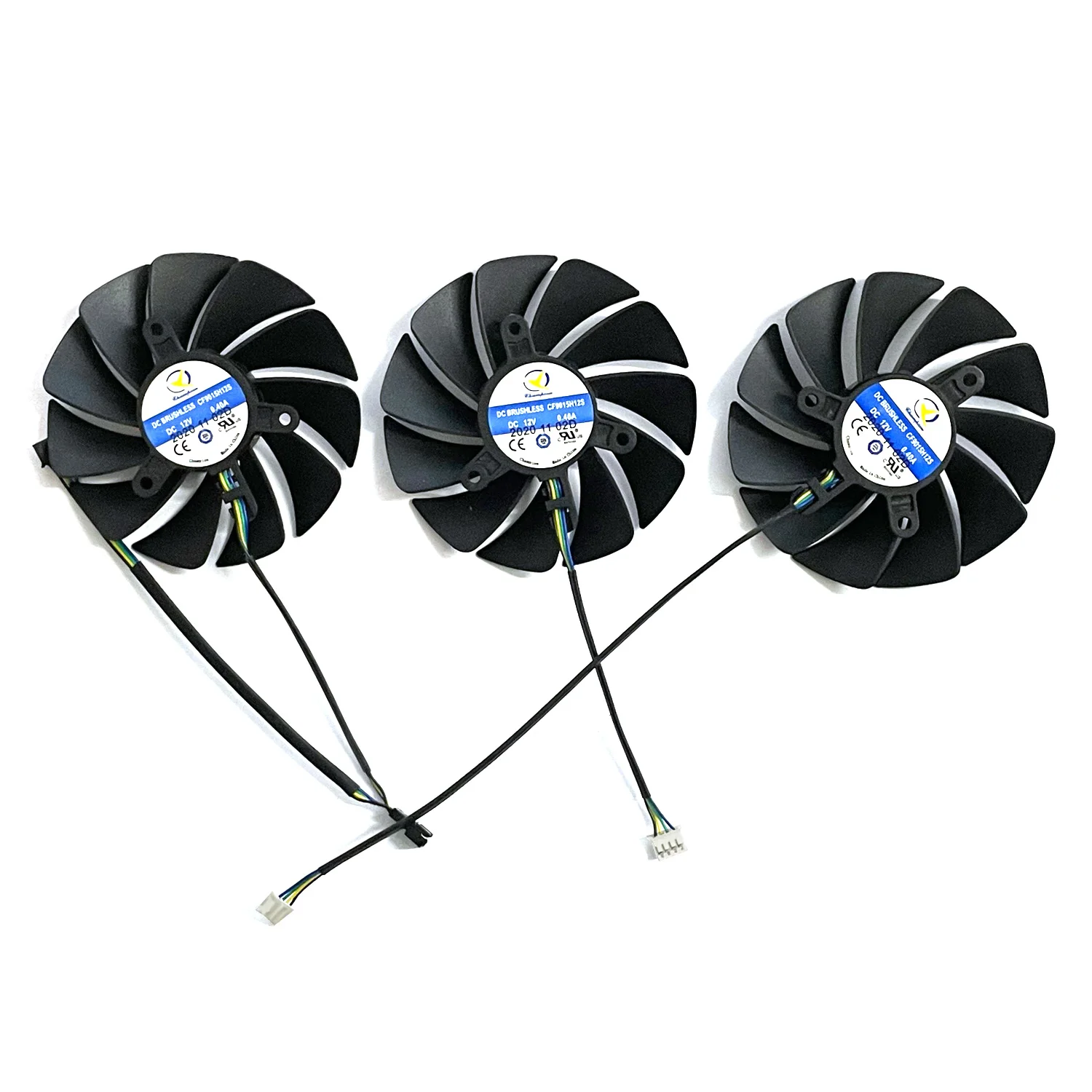 For Zotac RTX 3090 Trinity RTX 3080 Amp Holo RTX3080TI Fan 89mm DC 12V 0.4A 4PIN CF9015H12S RTX3080 Trinity Cooler Fan
