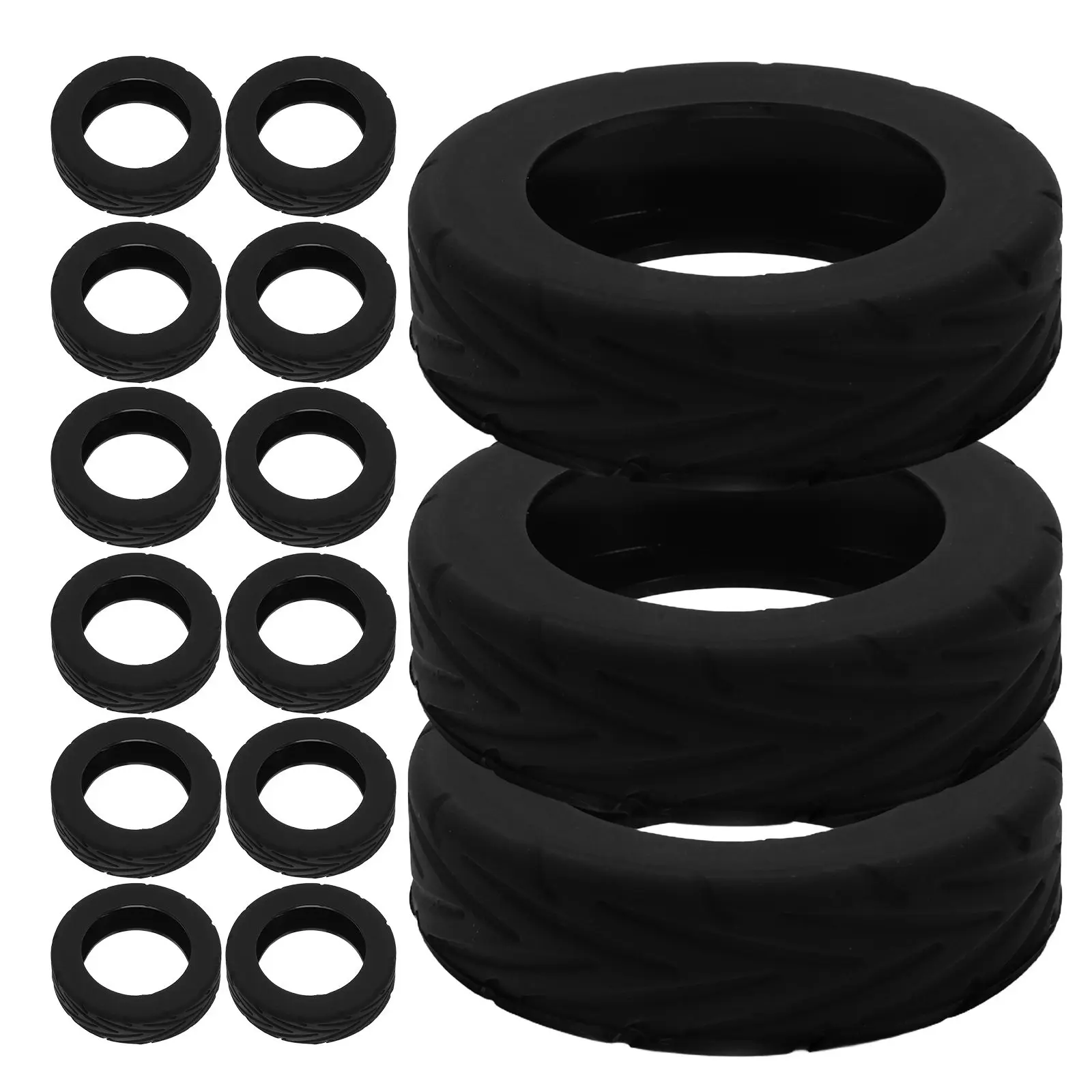 

16 шт. силиконовых чехлов для колес чемоданов, бесшумные защитные накладки на колеса, аксессуары для дорожных сумок