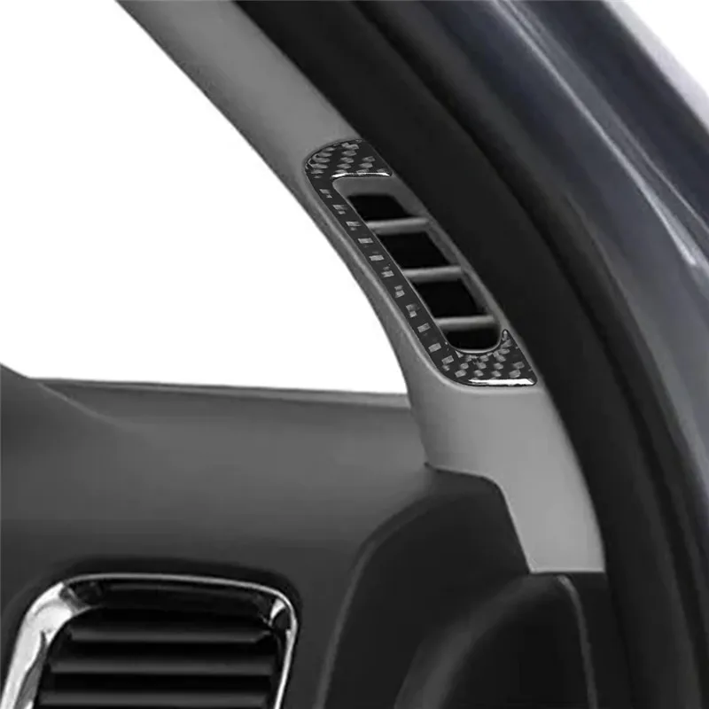 Zwarte Auto Interieur Koolstofvezel Bescherming Trim Sticker Voor Dodge Durango 2014 2015 2016 2017 2018 2019 2020 Styling Accessoires