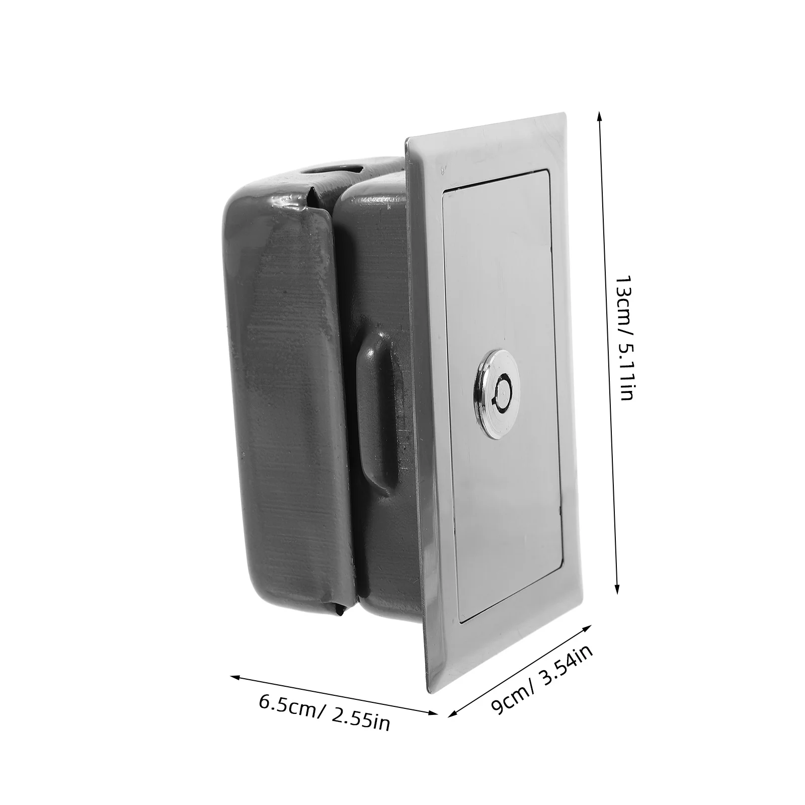 Manual Switch Box Push Button Starter Switch Enclosure Stainless Steel Key for Outdoor Rolling Shutter Control