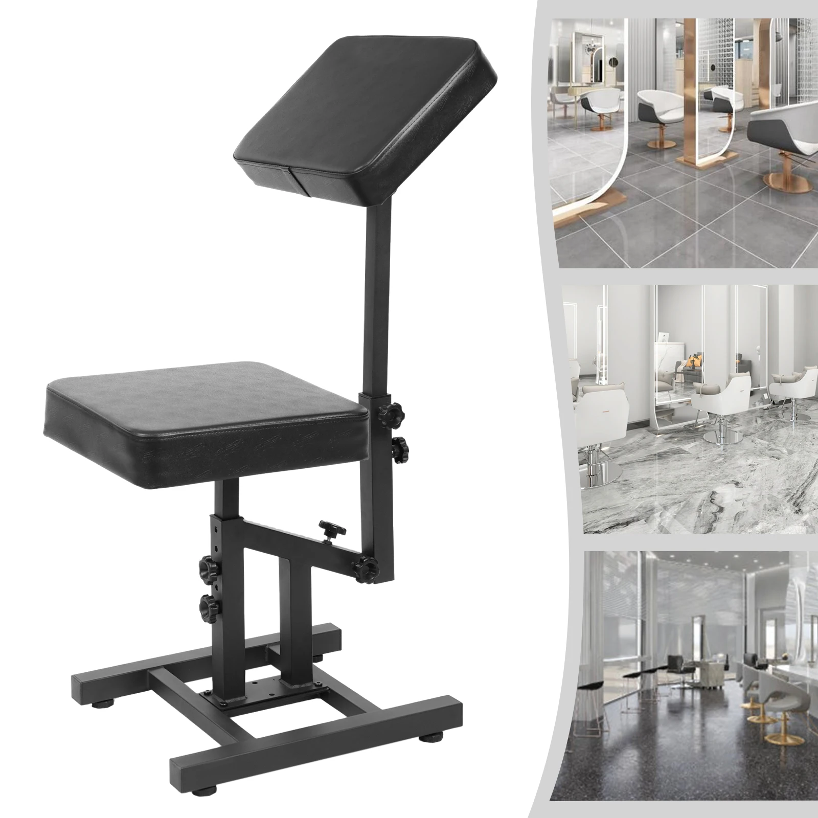 

Hair Chair Multiple Use Chair 40*45*98cm 180° Adjustable Chair Salon Furniture for Homes/Beauty Salons/Shopping Malls