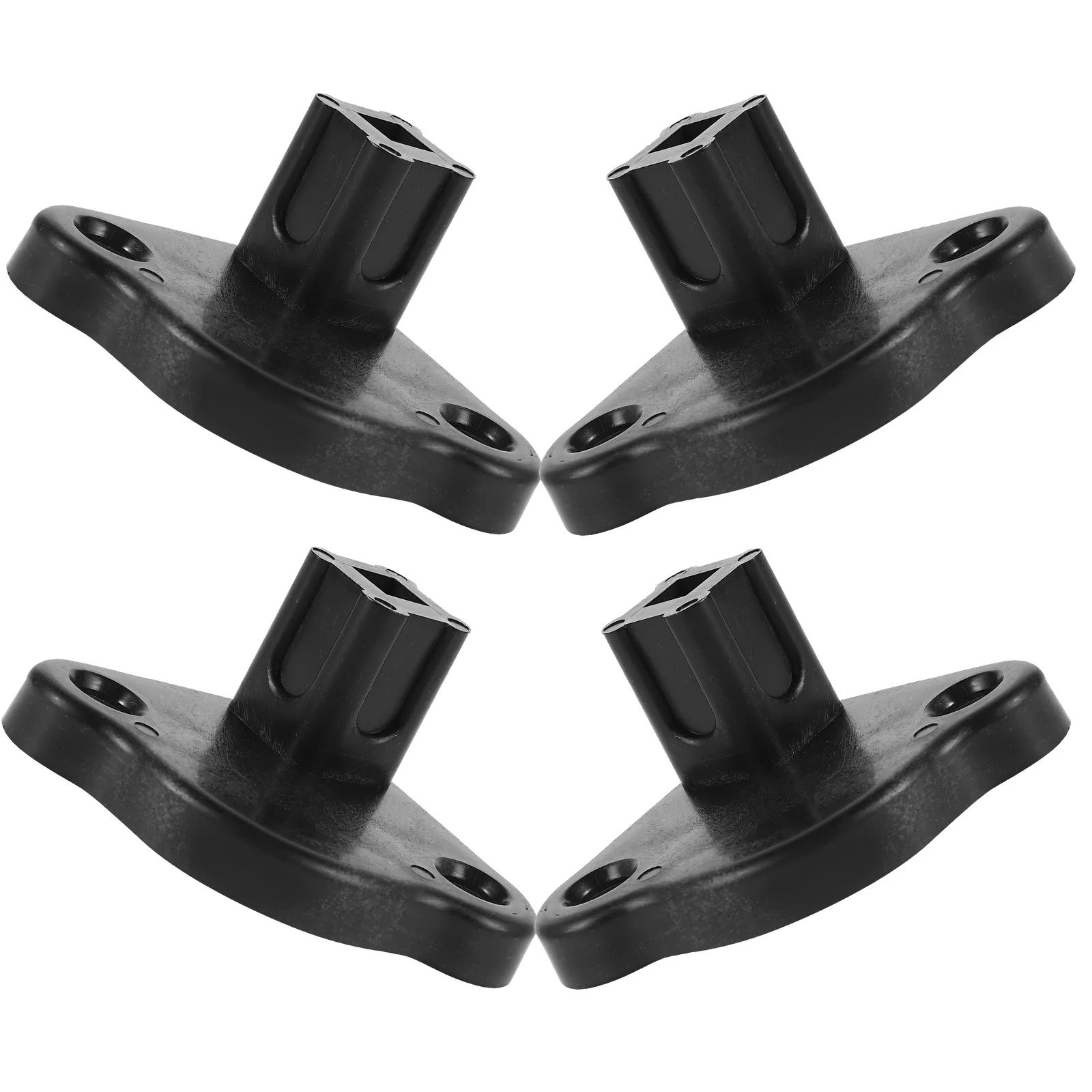 

4pcs Awning Bottom Bracket Stable Tent Base Universal Lightweight Plastic Replacement For Rv Trailer Easy Install Outdoor