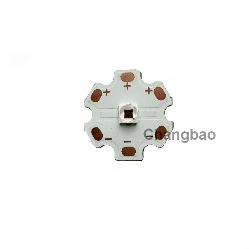 10pcs/lot 2W 3737 Batwing Red 660nm High Power Leds GH PUBRA1.25