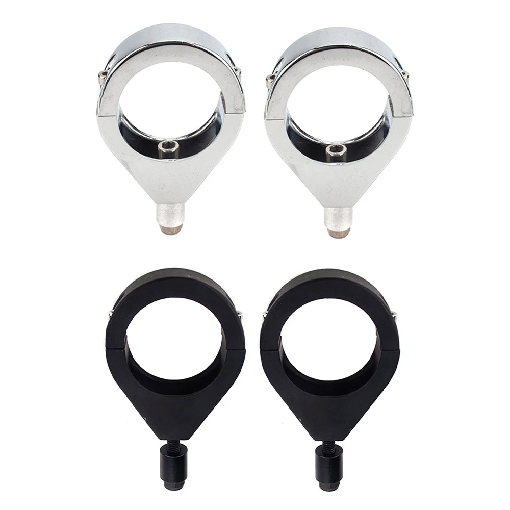 

Turn Signal Clamp Fork Clamp Headlight Brackets for Harley Mortocycles Of 4.1cm/1.6in Bracket Mounting Inner Diameter