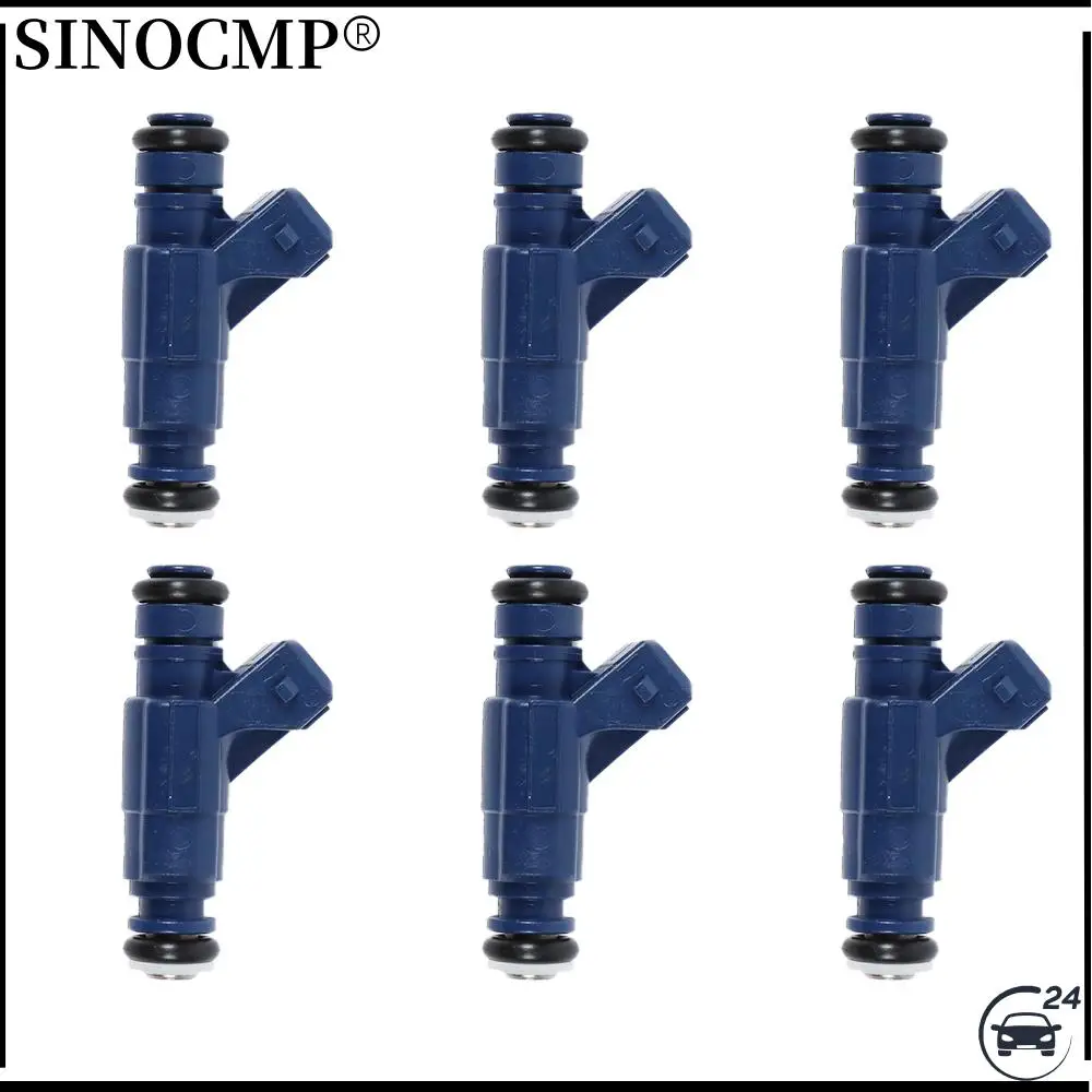6pcs Flow Matched Fuel Injector For Ford Explorer Limited Sport Mercury Mountaineer Base 4.0L V6 Gas 0280156029 1L2Z-9F593-BA