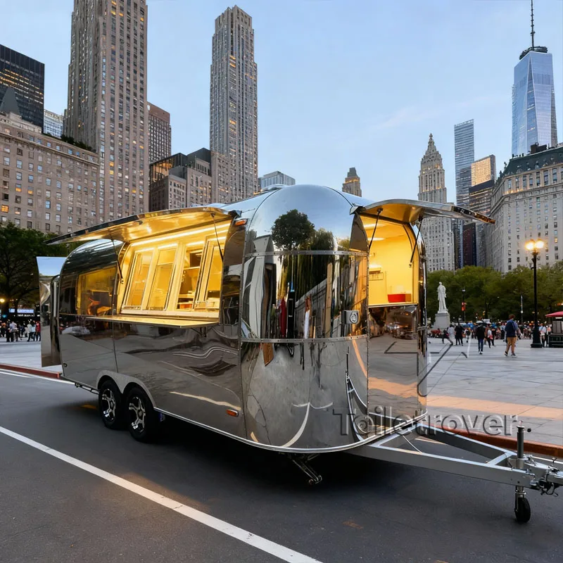 

Cute Micro Luxury Trend Prefab Pancake Hot Dog French Fries Tacos Hamburgers Trailers Food Truck Pizza