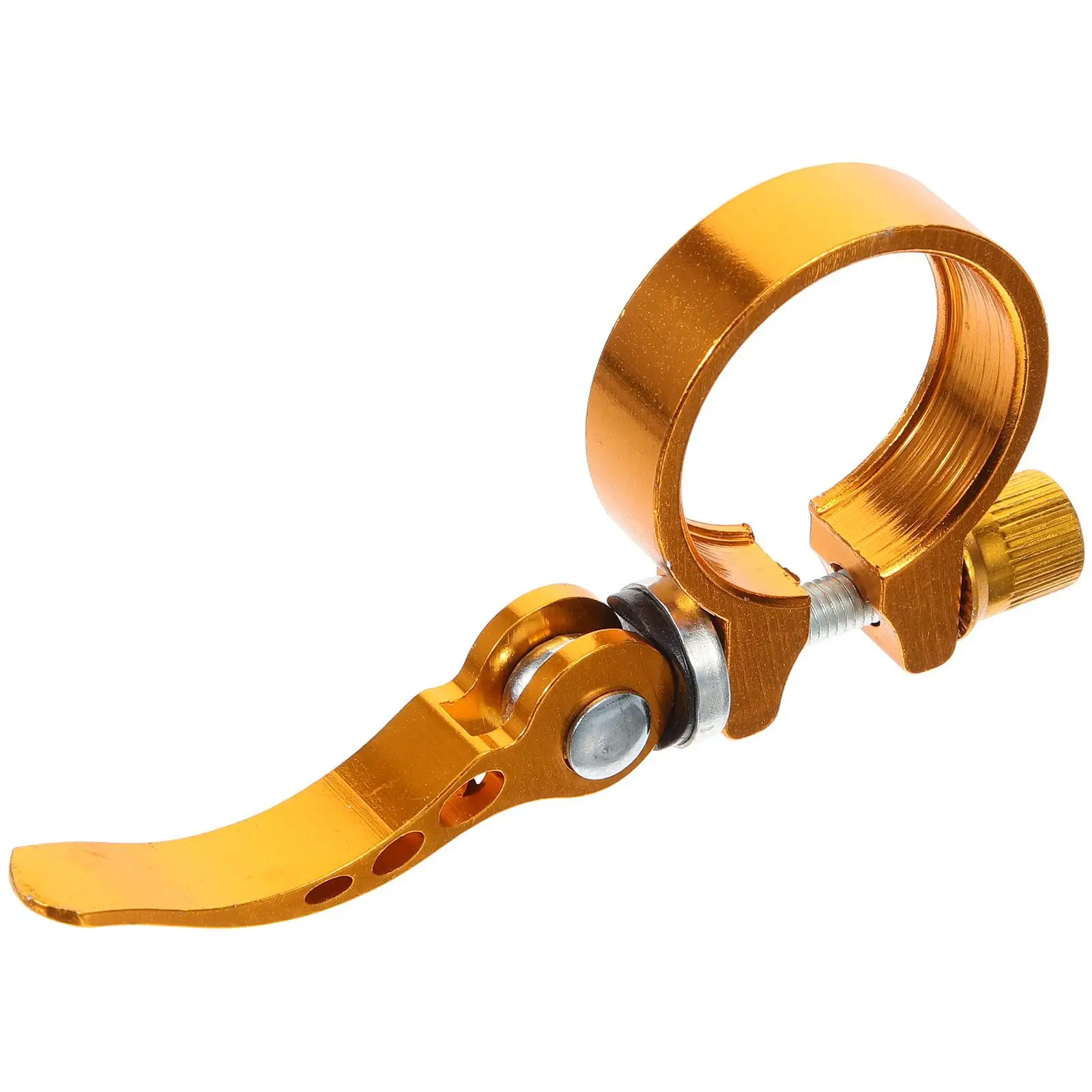

Bicycle Seat Post Clamp Folding Bike Seatpost Clip for Road Supplies Aluminium Alloy Casual Tube Collar