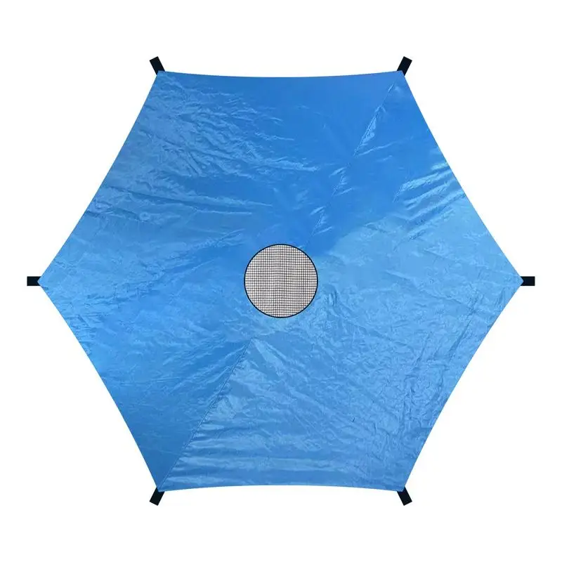 New Foot Jumping Trampolines Tent Jump Bed Sun Shading Fabric Rain And Sun Protection Anti-UV Trampoline Accessories