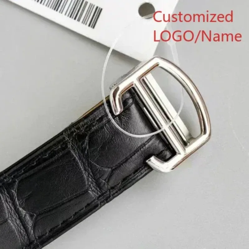 الفاخرة التلقائية الميكانيكية رجالي الياقوت 904L الفولاذ المقاوم للصدأ والجلود الأسود الأزرق بالون الساعات الرياضية حسب الطلب