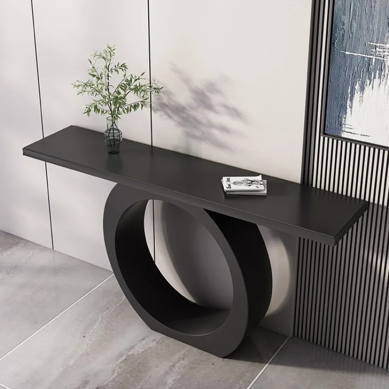 

-Style Entryway Table, Italian-Inspired Entryway Counter, Fall to the Ground Hotel-Style Wall-Mounted Entryway Cabinet