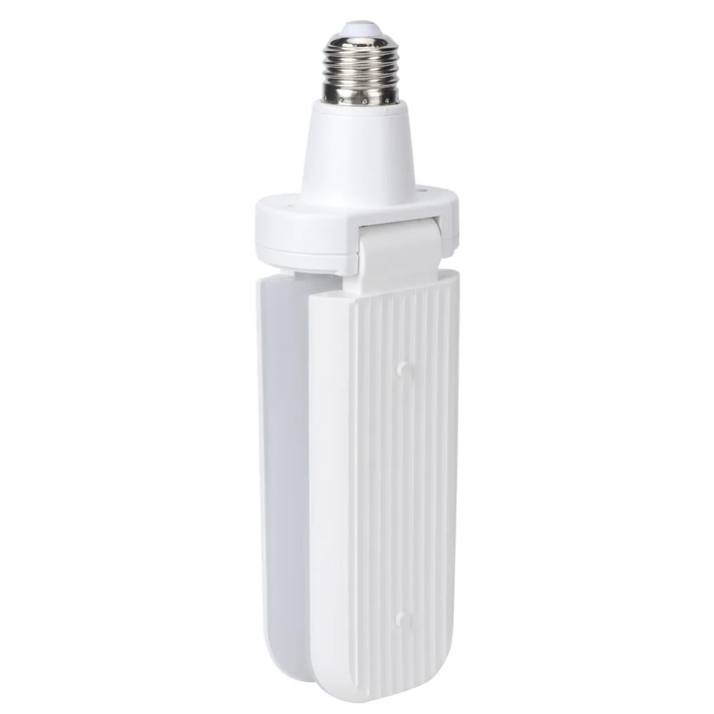 Easy Installation 24W LED Light Bulb 2-Blade AC 85-265V LED Bulb E27 90 Angle Adjustable Panel Light Dining Room