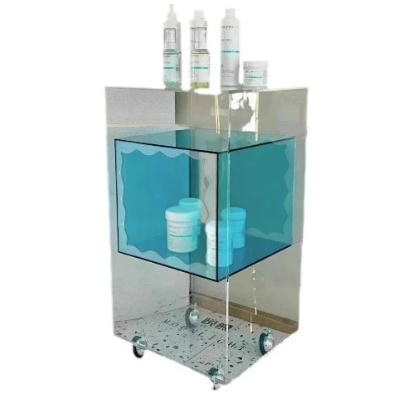 Acrylic hair salon, advanced multi-function tool cart instrument