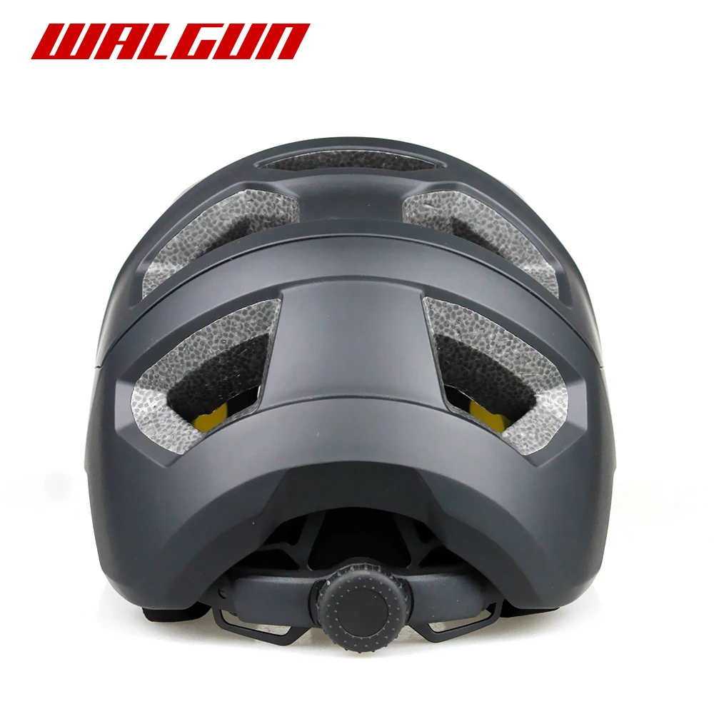 Walgun MTB Half Helmet With Wisor EPS PC 54-61mm Men Women Off Road Bicycle Helmets Motocycle Cycle Head Protect Helmets