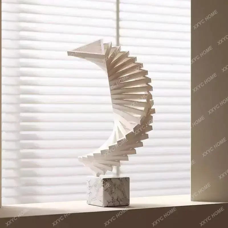 XX Modern Light Luxury High-end Porch Sculpture Ornament Staircase Living Room Floor Decoration TV Cabinet