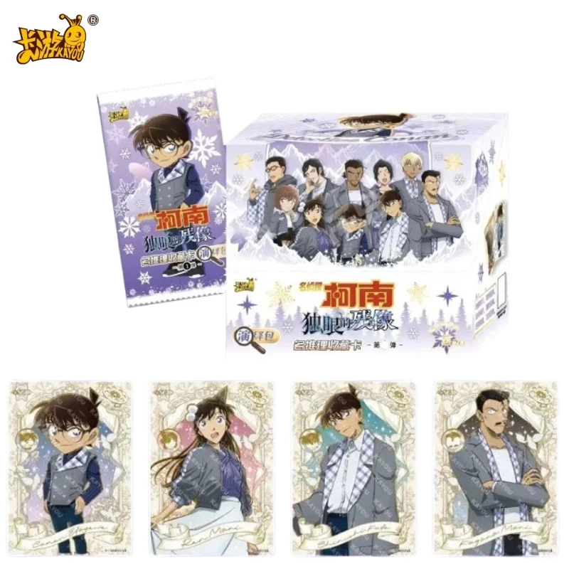 

KAYOU Genuine Detective Conan Series Cards One Eyed Afterimages Themed Card Set Anime Game Collection Kids Toy Creative Gifts