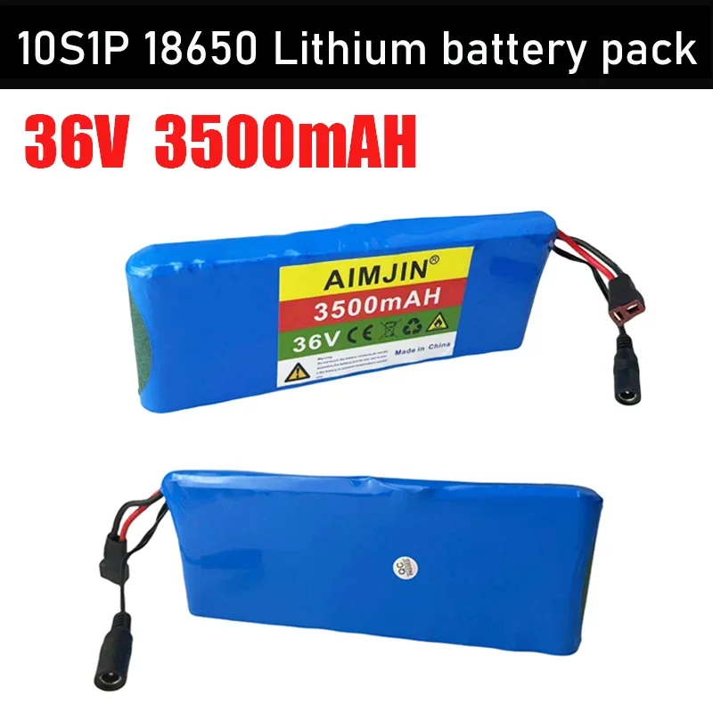 10S1P 36V 3500mah 18650 lithium-ion battery pack rechargeable battery