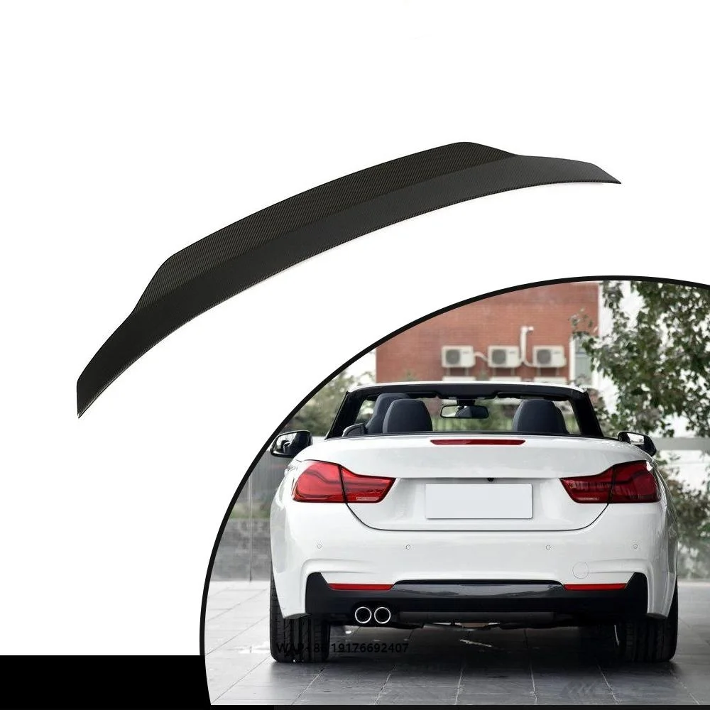 

Carbon Fiber F83 Rear Wing Spoiler forBMW F33 428i 430i 435i 440i Convertible 14-19