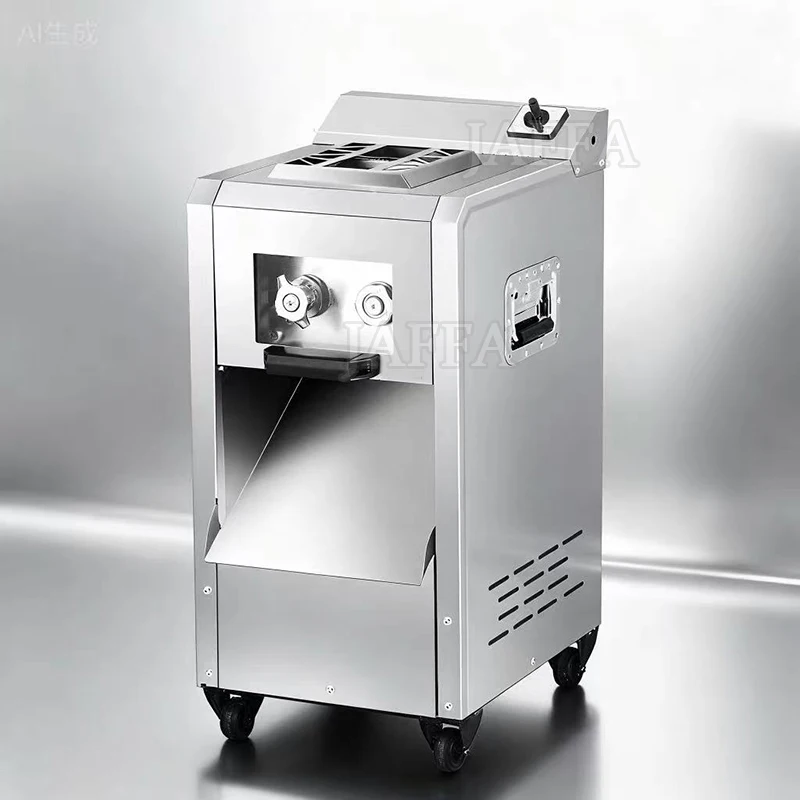 Commercial Meat Cutter Electric Meat Cutting Machine Meat Slicer With 3.0mm Stainless Steel Blade For Kitchen Restaurant