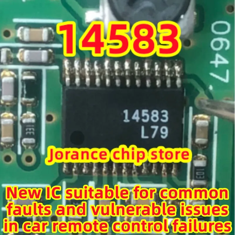 14583 SSOP-24 is a brand new IC suitable for common faults in automotive remote control failure and vulnerability