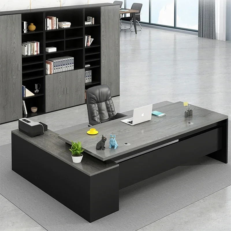 

Laptop Monitor Office Desk Storage Standing Reception Conference Computer Desks Corner Executive Escritorio Modern Furniture