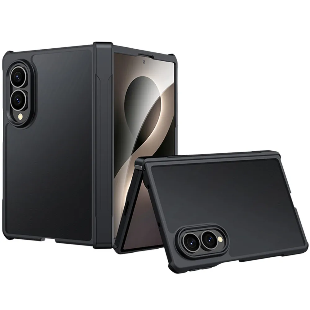 Xundd for Samsung Galaxy Z Fold 8 Case Built-in Screen Protector Shockproof Camera Hinge Protection Cover