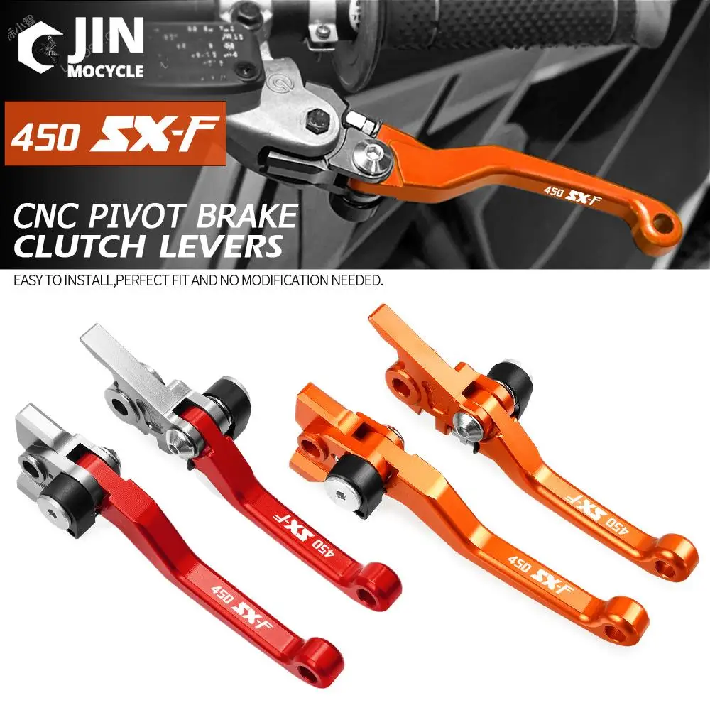 

For K-T-M 450SXF 450 SXF 2013 2014 2015 2016 2017 2018 2019 2020 2021 Motocross Pivot Dirt Bike Brake Clutch Levers Handle Lever