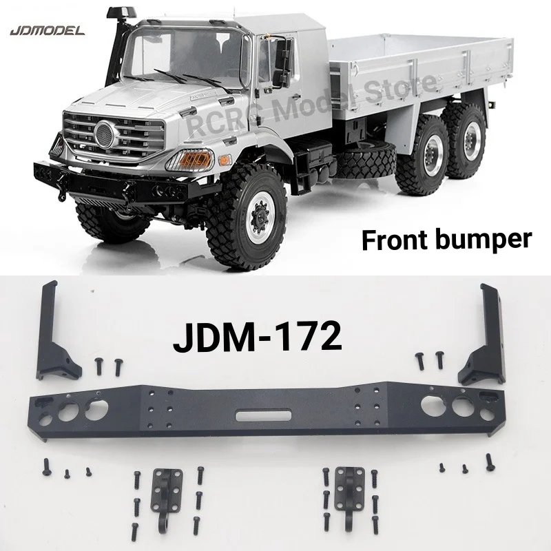 

JDM-172 RC металлический передний бампер подходит для 1/14 Saitos JDModel аксессуар для Tamiya Lesu RC детали модели с дистанционным управлением