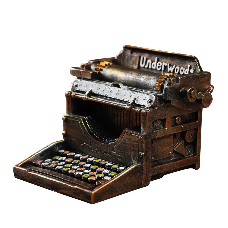 Vintage Vintage Typewriter Model American Home Creative Ornaments Office Desktop Decoration