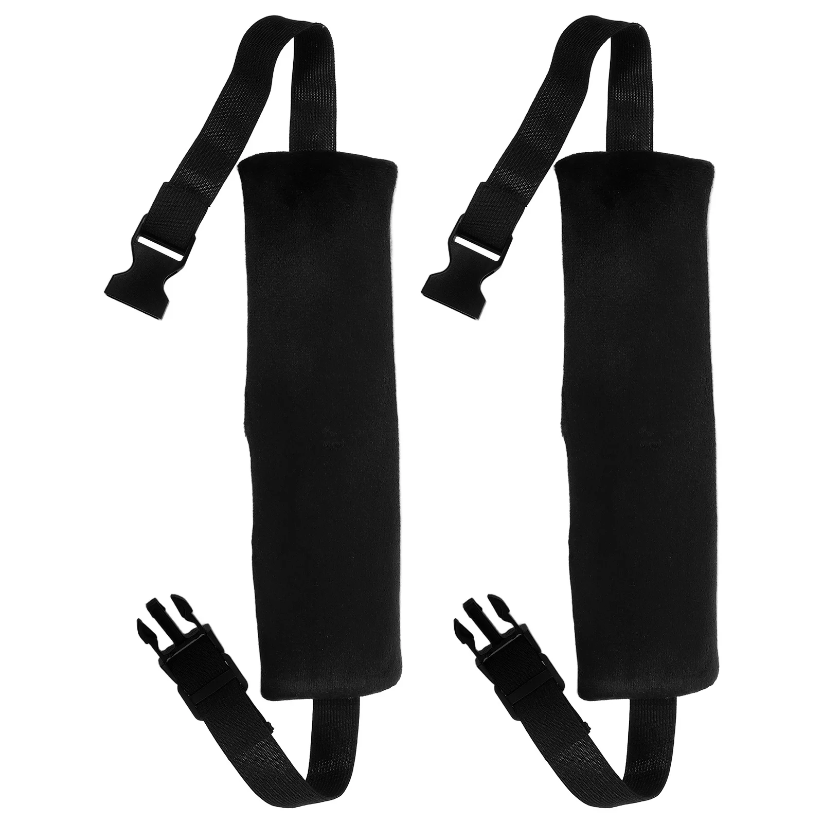 

2Pcs Airplane Headrest Adjustable Comfortable Wide Headband for Plane Car Head Straps