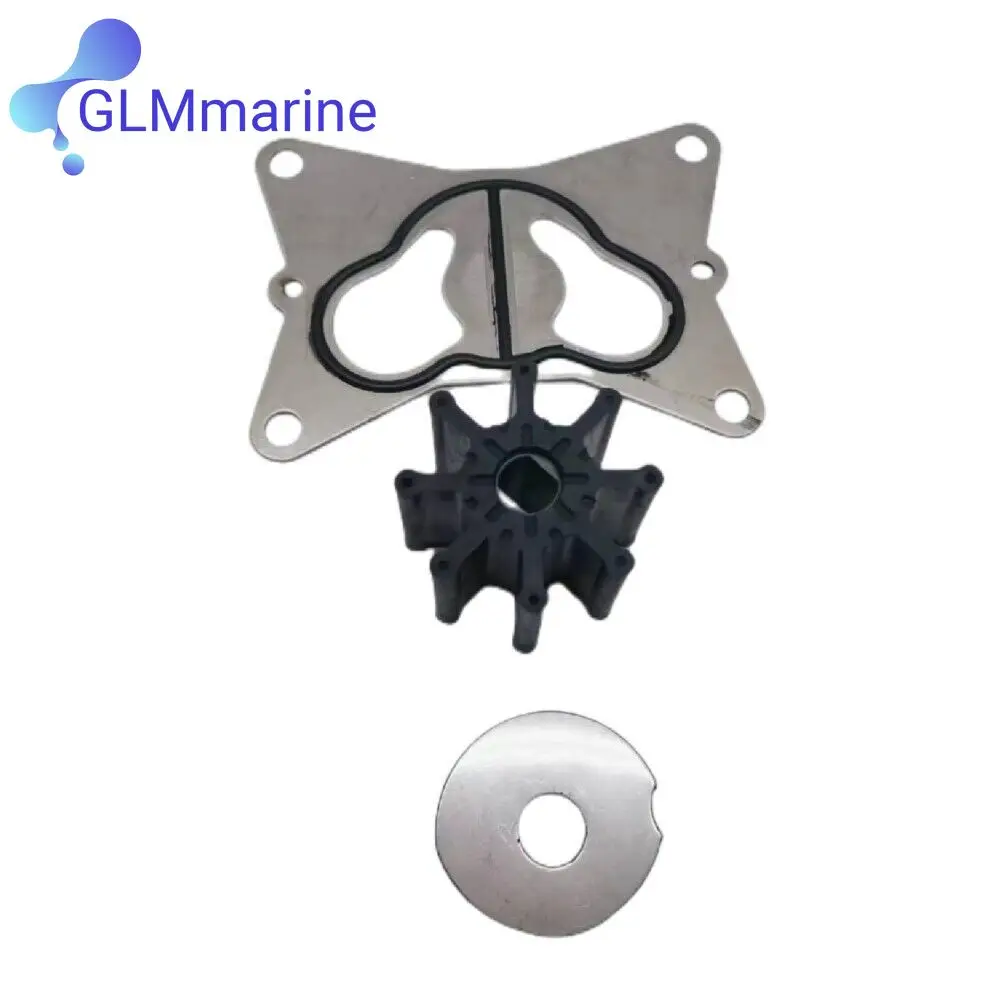 8M0137221 Fits for Mercruiser Sterndrive 4.5L 6.2L V6 V8 Water Pump Impeller Kit 47-8M0137221