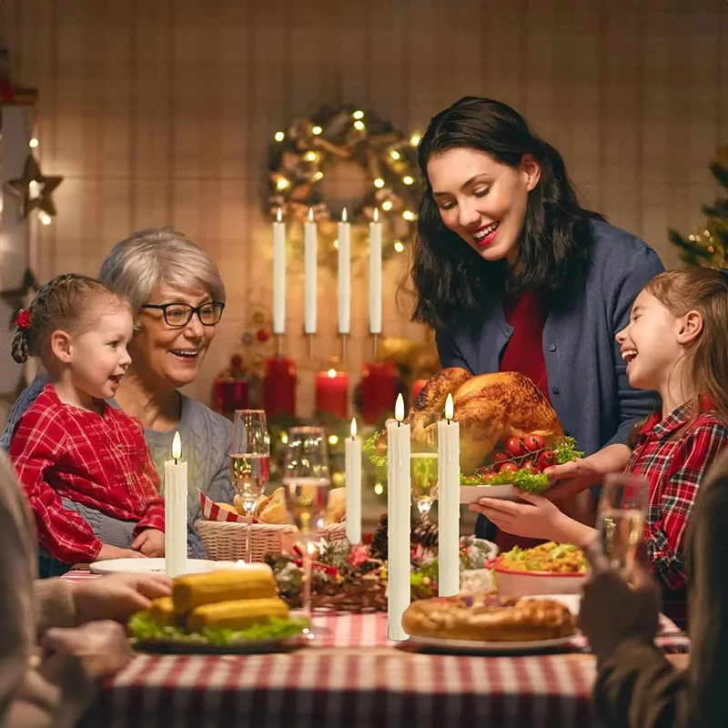 12-300 قطعة LED عديمة اللهب تفتق الشموع بطارية تعمل الشموع الخفقان لعيد الميلاد ديكور المنزل الزفاف