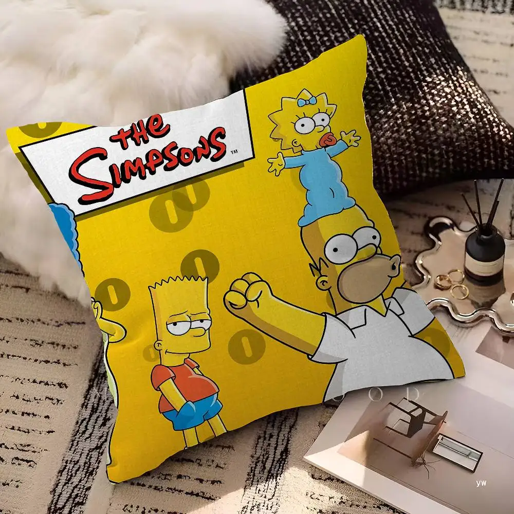 Cartoon The S-Simpsons pillow cover sofa cushion cover home room decoration children gift