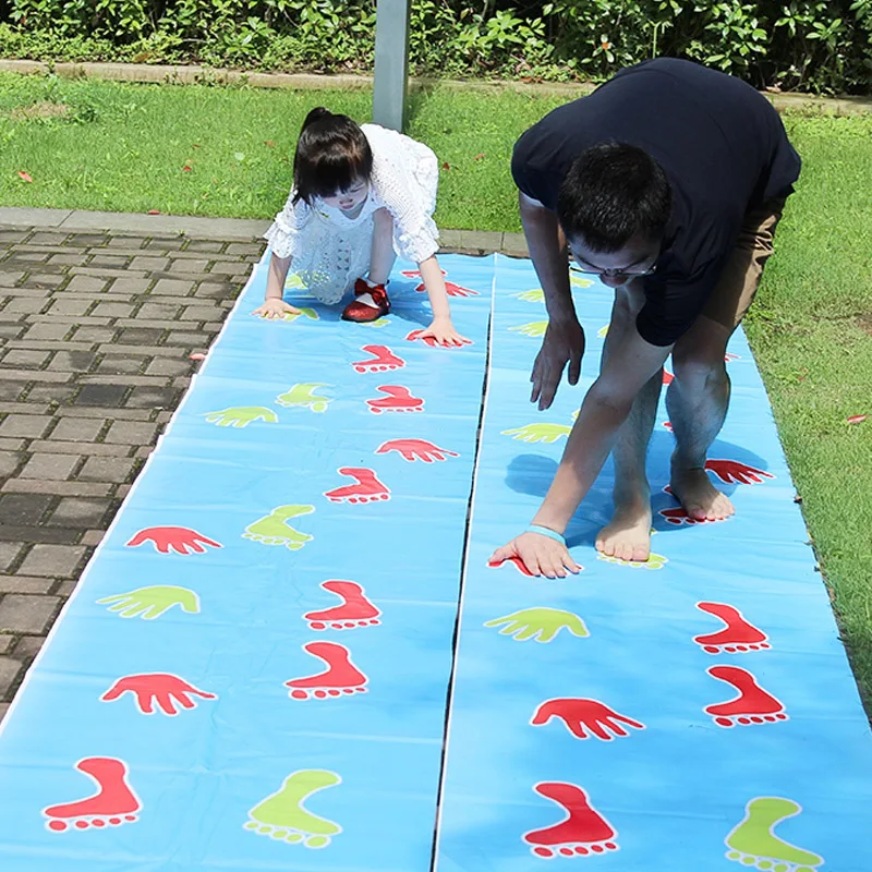 Juego de manos y pies para niños y adultos, actividad de construcción de equipo al aire libre, juguetes sensoriales para TDAH, Carnaval, día de campo, favores de fiesta de cumpleaños