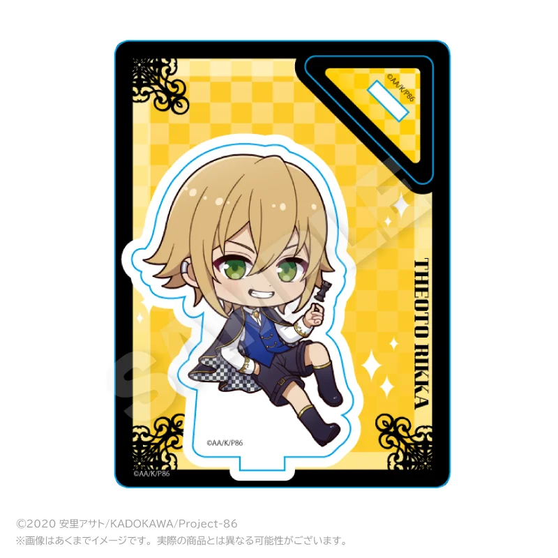 Anime 86 Eighty Six 10cm Kurena Kukumila Vladilena Milizé Shinei Nouzen Anju Emma Acrylic Stand Keychains Tabletop Decorations