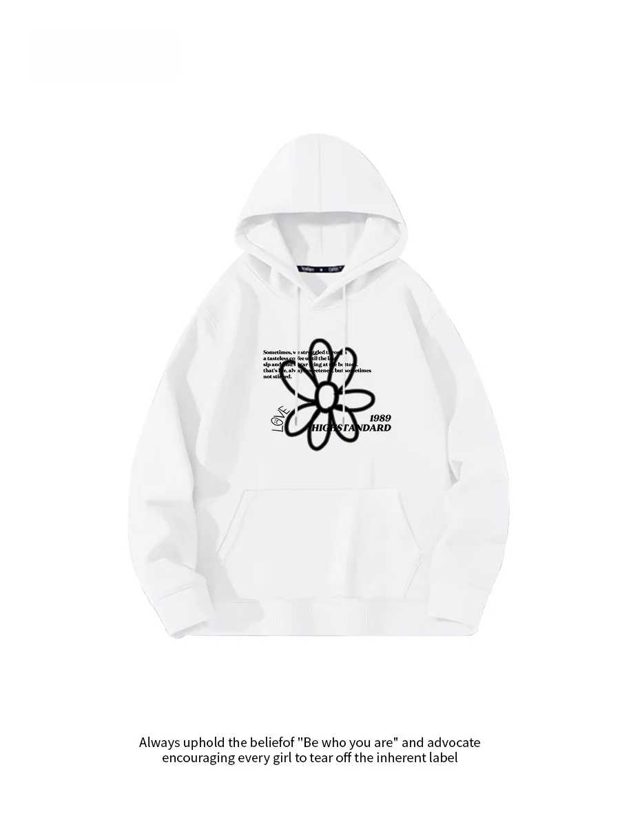 Faionable Casual Hoodie Frauen Frühling Herbst Dünne Lose Faul Lange Sve Top Frauen Mit Kapuze Jaet Koreanische Sle runde Ne