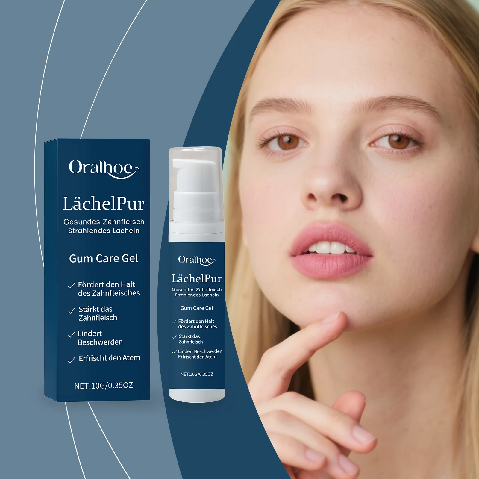 

Teeth Care Gel - Gentle Protection, Aids Cleaning & Comfort, Supports Fresh Breath & Natural Brightness, Soothes Sensitive Gums