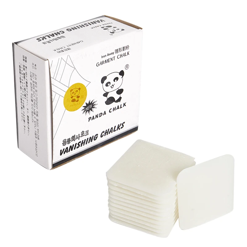 Panda vestuário giz caixa, pó anti-risco invisível, 50 pcs/box