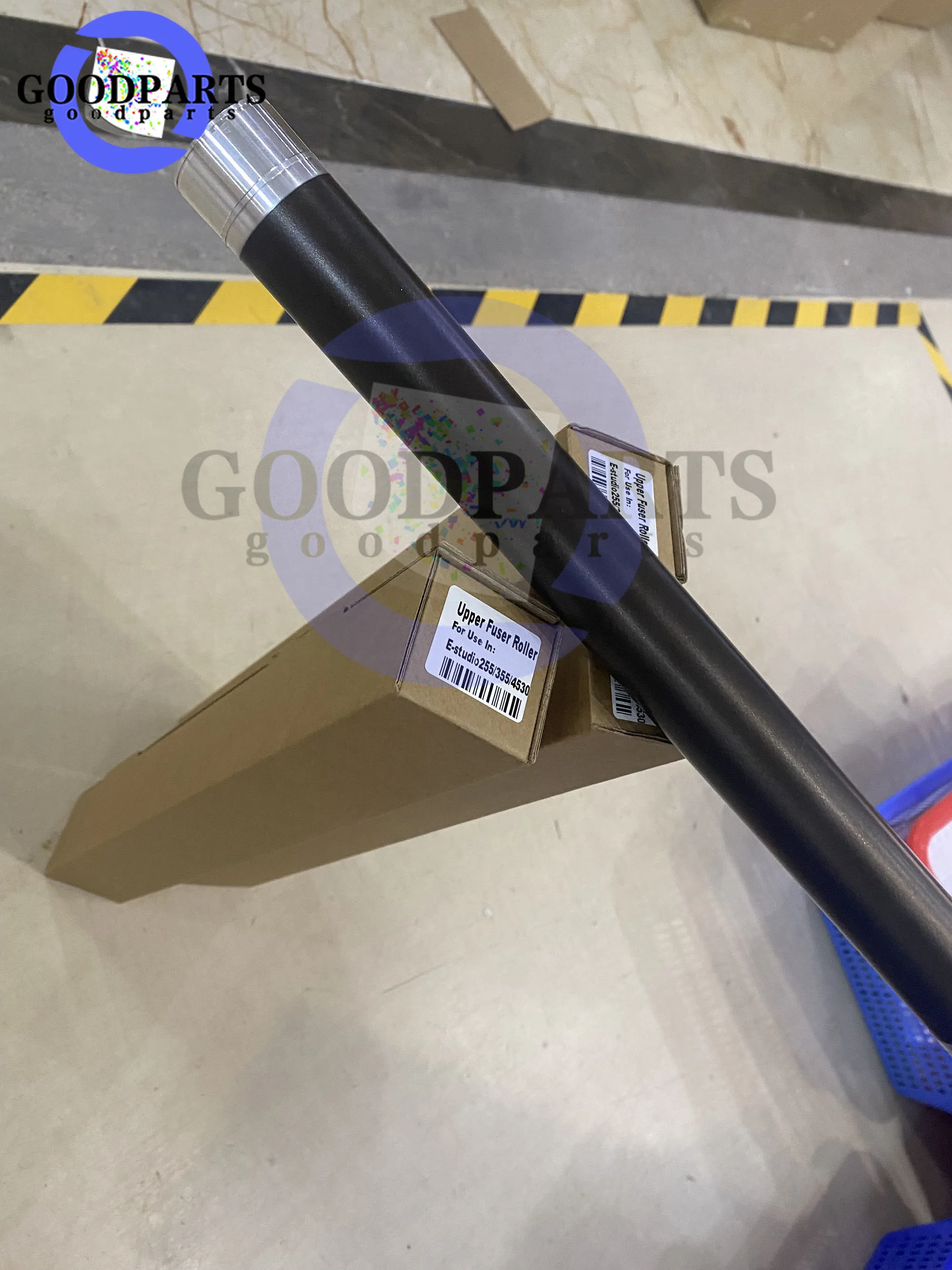 1X 6LH58424000 Fuser Upper Heat Roller compatible for Toshiba 255 256 305 306 355 356 455 456 4530 457 357 506 507 257 205L 205S