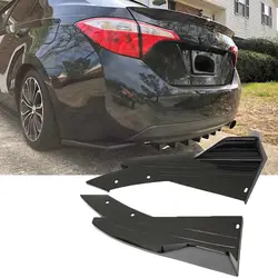 LAICY For Toyota Corolla 2011-2021 Car Rear Bumper Lip Diffuser Splitter Canard Protector Front Bumper Body Kit Side Skirt